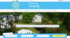 Desktop Screenshot of campingdesjonquilles.com